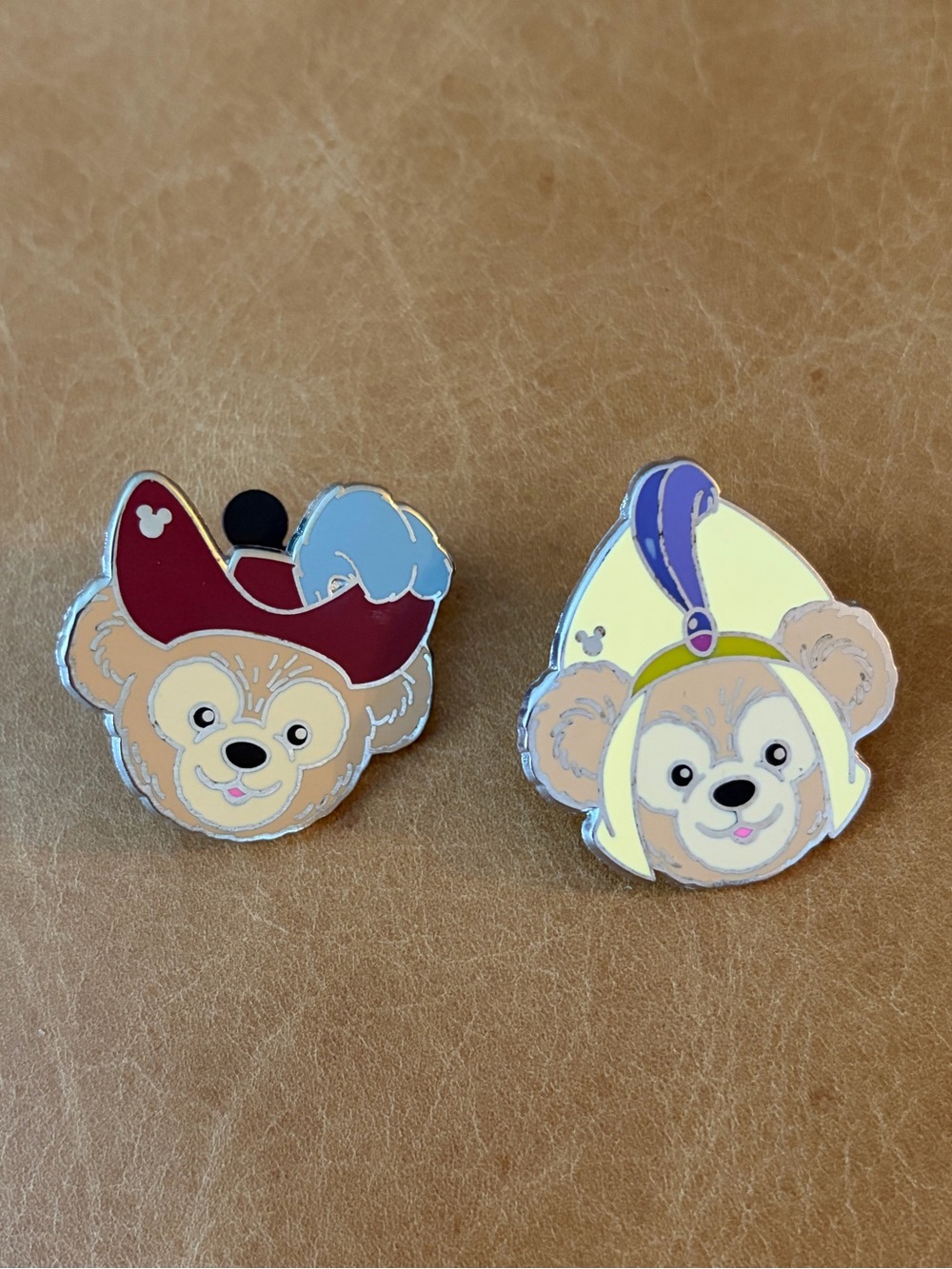*SET* Duffy Bear in Hats - Captain Hook and Prince Ali